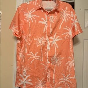 Tropical Orange Palm Tree Men’s or Women’s Shirt